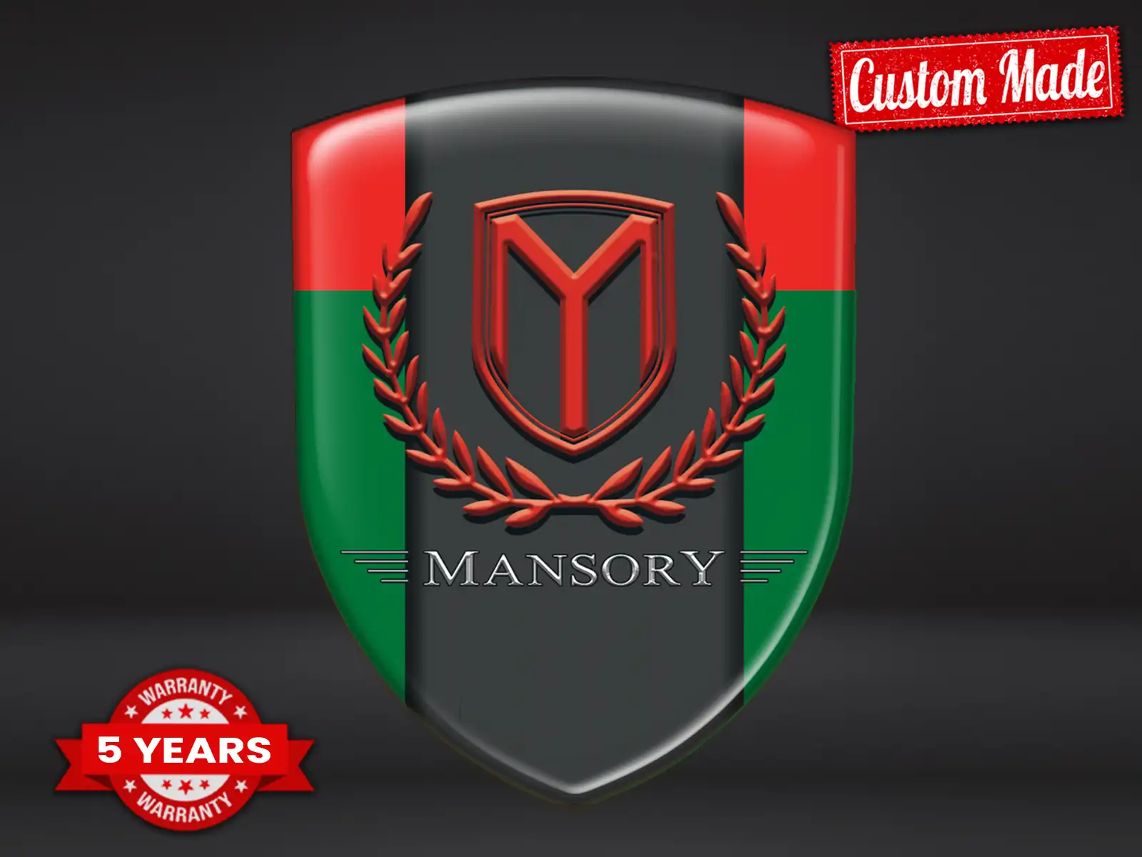 Mansory Fensteraufkleber Universal Design Stilvoll Auto